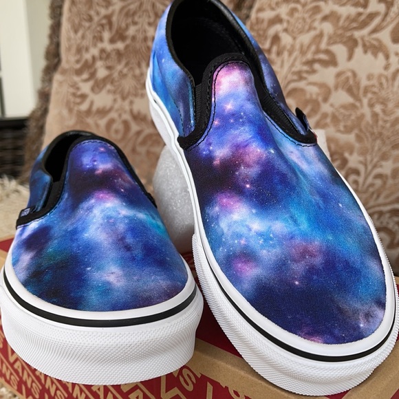 Vans Classic Slip-On Galaxy Black/True White WMNS - Picture 4 of 16